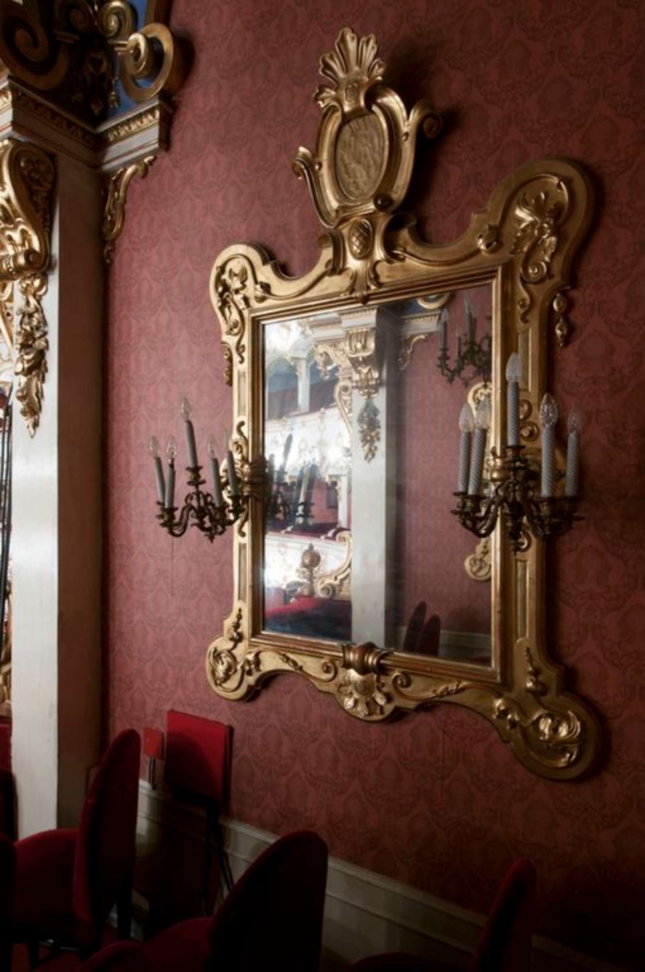 Piacenza, Teatro Municipale, interno di un palchetto (foto Andrea Scardova, IBC) 2016